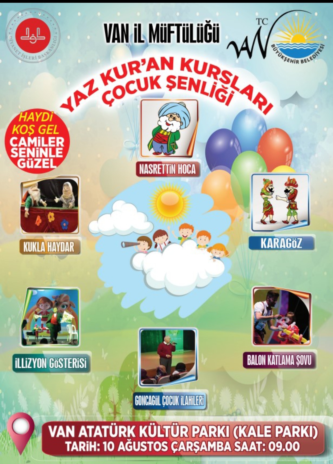 BÜYÜKŞEHİR BELEDİYESİ ÇOCUK ŞENLİĞİ DÜZENLEYECEK
