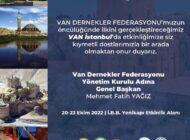Güneşin Başkenti Van Tanıtım Günleri Başlıyor İşte Program