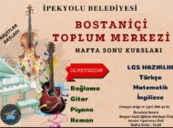 İPEKYOLU’NDA HAFTA SONU KURSLARI BAŞLADI