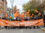 VAN’DA “KADINA ŞİDDETE HAYIR” YÜRÜYÜŞÜ