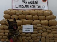 Van’da 486 kilogram toz esrar ele geçirildi