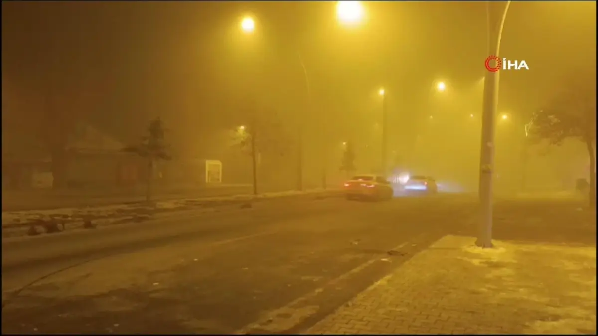 Çaldıran’da Dondurucu Soğuk ve Sis