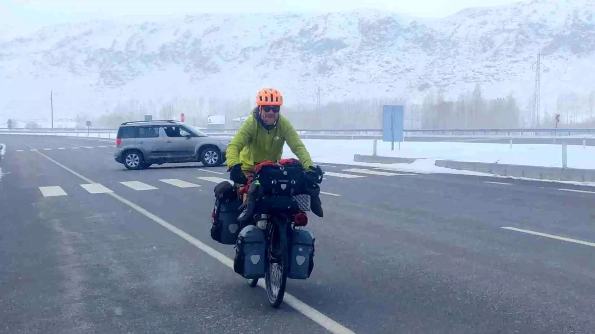 David Meignan 7 Bin Km’yi Bisikletle Aştı