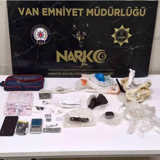Van’da Uyuşturucu Operasyonu: 63 Gözaltı