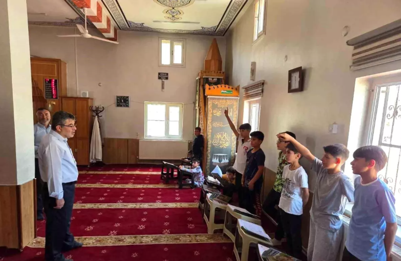 Müftü Tavlaşoğlu Yaz Kur’an Kurslarını Ziyaret Etti