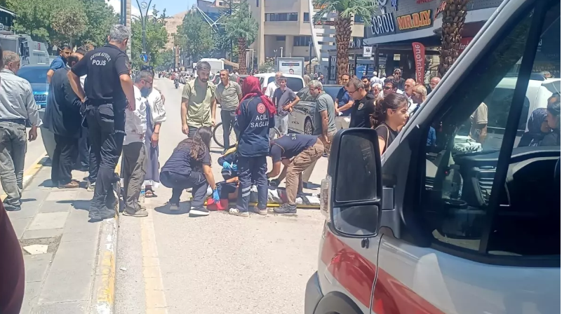 Van’da Scooter Kazası