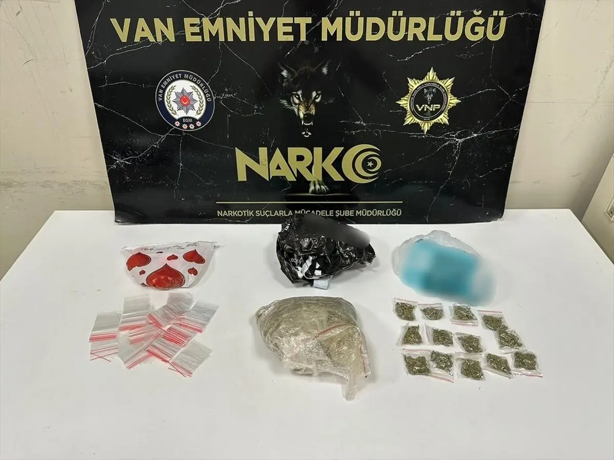 Van’da Uyuşturucu Operasyonu: 45 Gözaltı
