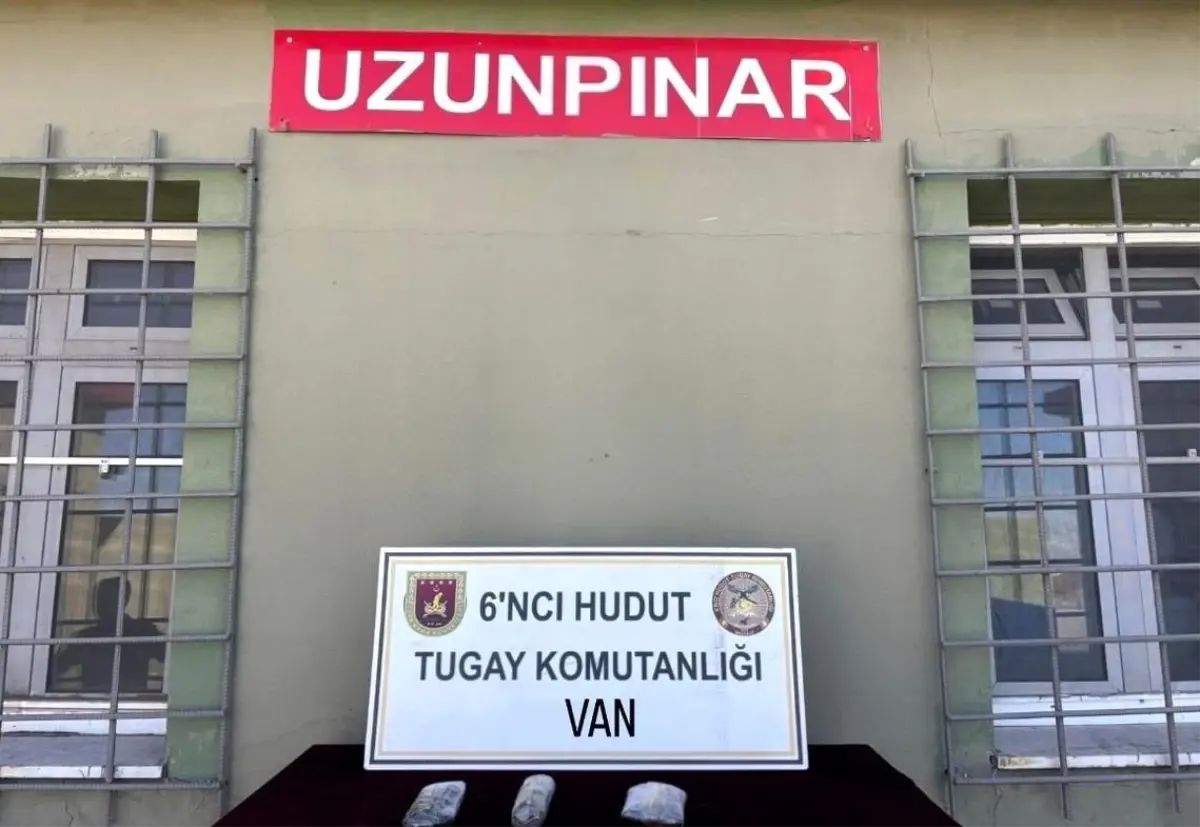 Van Hudut Hattında Uyuşturucu Ele Geçirildi